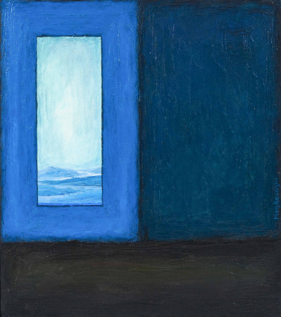 Unknown Artist - Group of Compositions in Blue