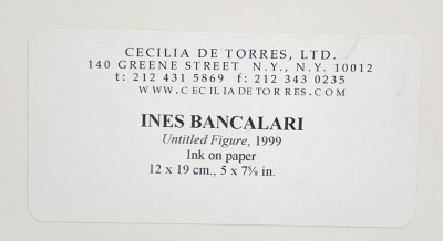 Inés Bancalari - Untitled (Figure)