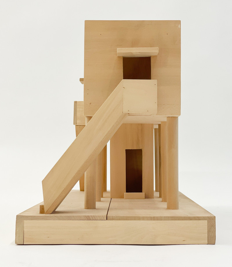 Unknown Artist - Untitled (Model of a Modern Home)