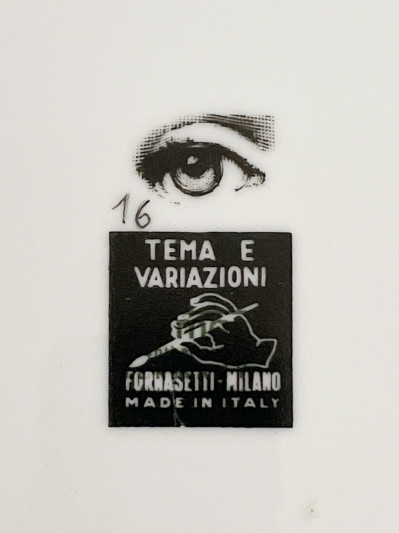 Piero Foransetti for Rosenthal, 4 plates