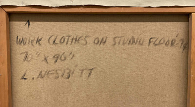 Lowell Nesbitt - Work Clothes On Studio Floor