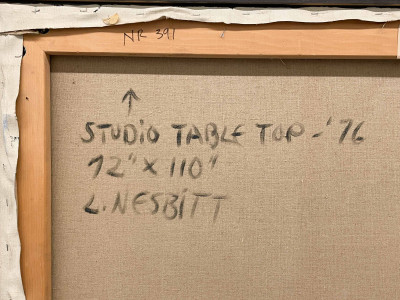 Lowell Nesbitt - Studio Table Top
