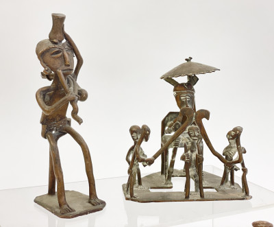 Group of 13 African figures