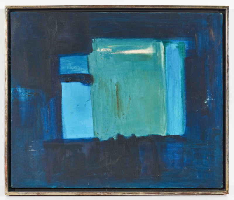 Unknown Artist - Untitled (Blue Composition)