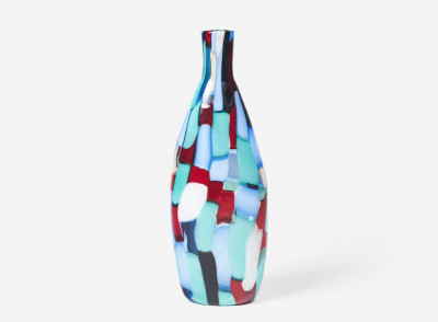 Image for Lot Venini Pezzato Style Vase