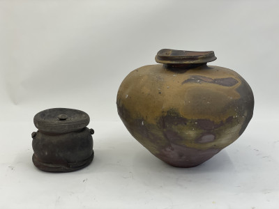Image for Lot Paul Chaleff - Large Vessel and Covered Jar