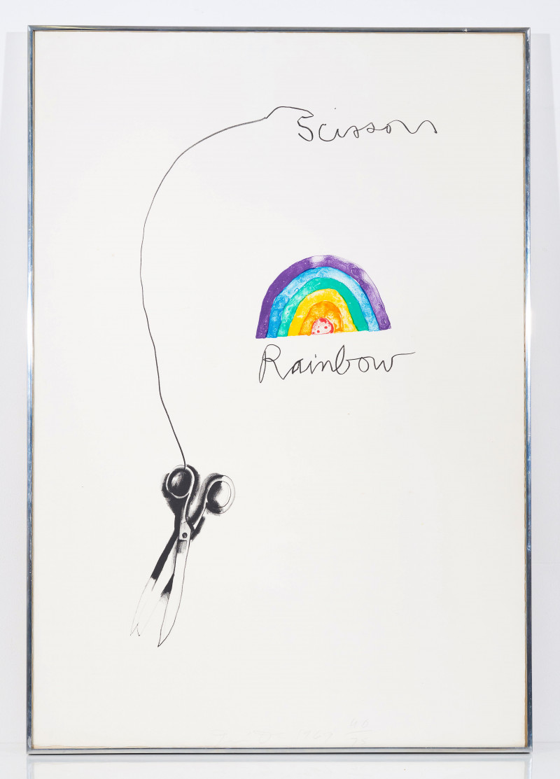 Jim Dine - Rainbow Scissors