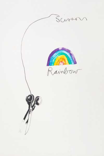 Image for Lot Jim Dine - Rainbow Scissors