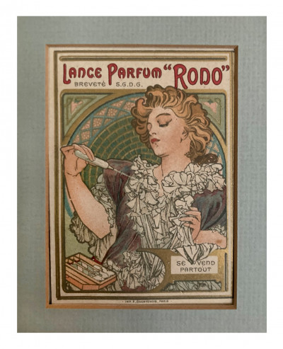 Image for Lot Alphonse Mucha Lance Parfum 'Rodo'