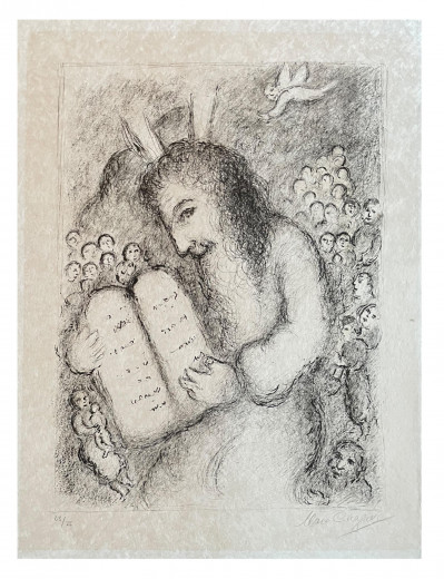 Image for Lot Marc Chagall Moses