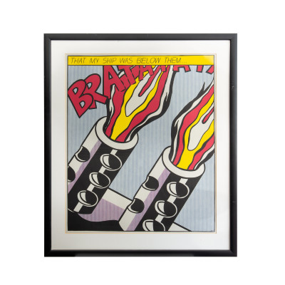 Roy Lichtenstein As I Opened Fire