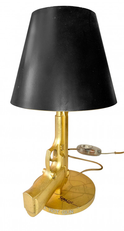 Image for Lot Phillipe Starck Table Gun Lamp