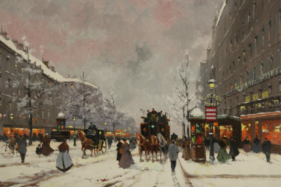 Image for Lot Henri Schaeffer - Snow in Paris
