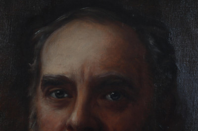 Am. School, Portrait of a Bearded Gentleman, O/C