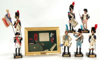 Image for Lot Marcel Riffet, 2 Cased Sets of French Army Figures