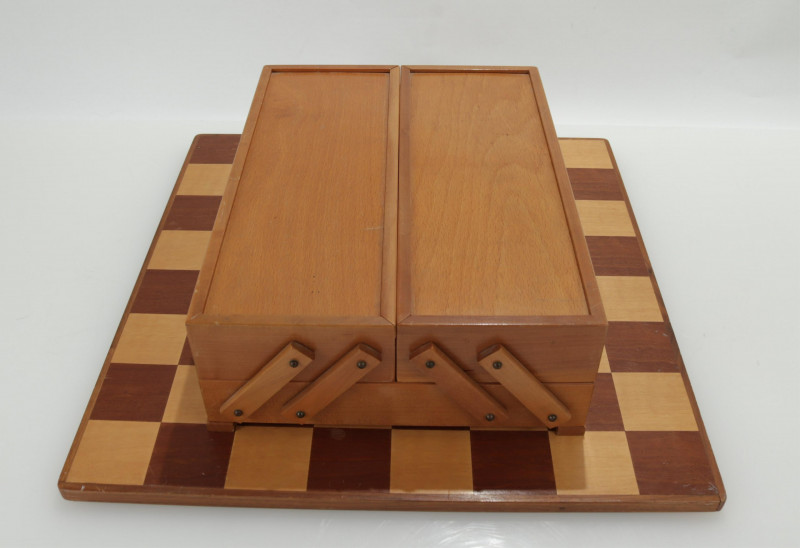 Italian Carved wood Chess Set