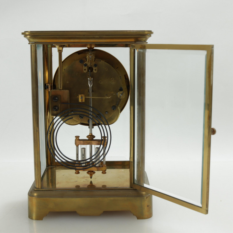 Seth Thomas Brass Clock & Figural Clock