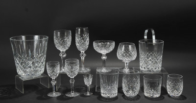 Image for Lot Waterford "Powers Court" Crystal Stemware