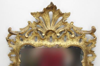 George III Giltwood Mirror, 18th C.