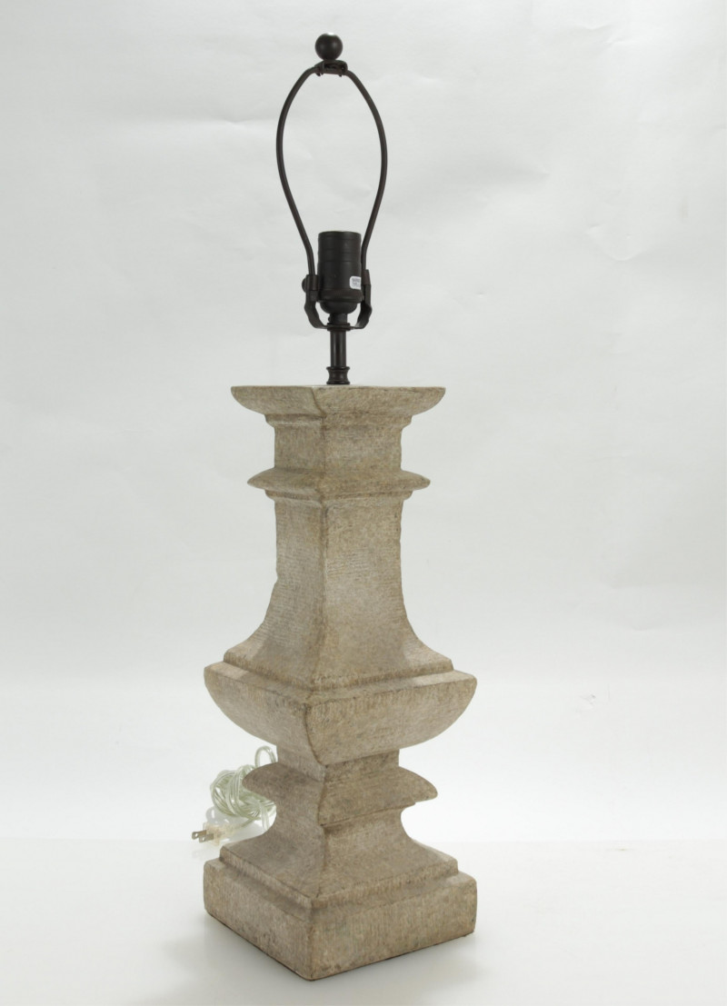 Baroque Style Composition Marble Lamp