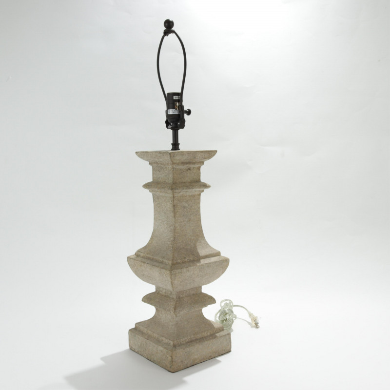 Baroque Style Composition Marble Lamp