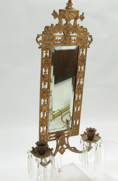 B&H and Pair Classical Form Sconces; Barometer