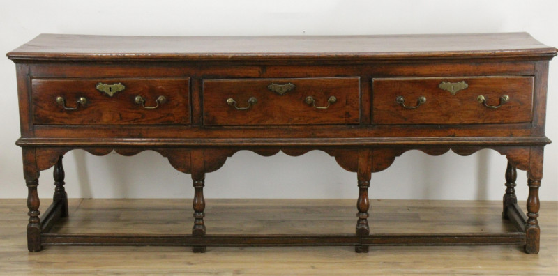 Welsh Oak Dresser, 18th C.