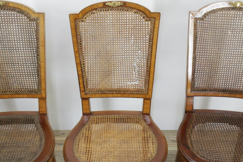 8 Juan Pons Louis XVI Style Dining Chairs