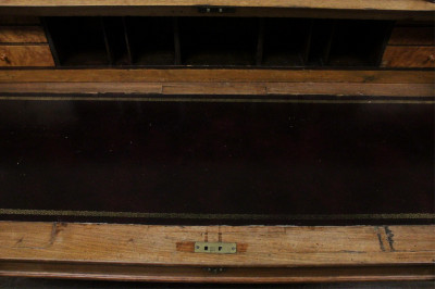 Antique English Mahogany Roll Top Desk