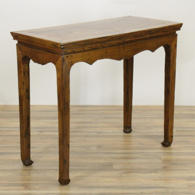 Image for Lot Chinese Elm Console Table