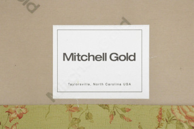 Mitchell Gold Ebonized Sofa