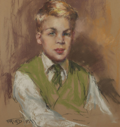 Pal Fried - Portrait of Young Boy
