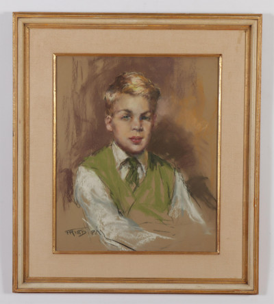 Pal Fried - Portrait of Young Boy