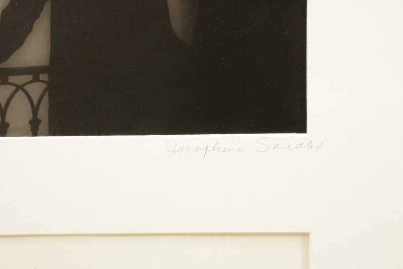 Josephine Sacabo, Untitled, signed