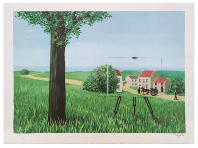 Image for Lot After Rene Magritte - La Belle Captive