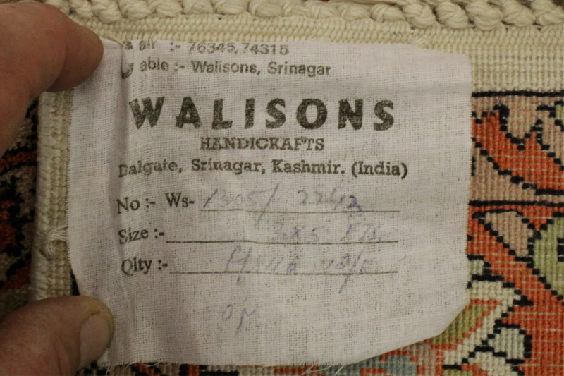 Kashmir Silk Rug