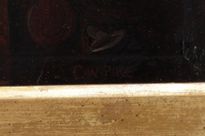 C.W. Pike - Still Life with Bouquet O/B