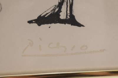 Pablo Picasso, 2 lithographs