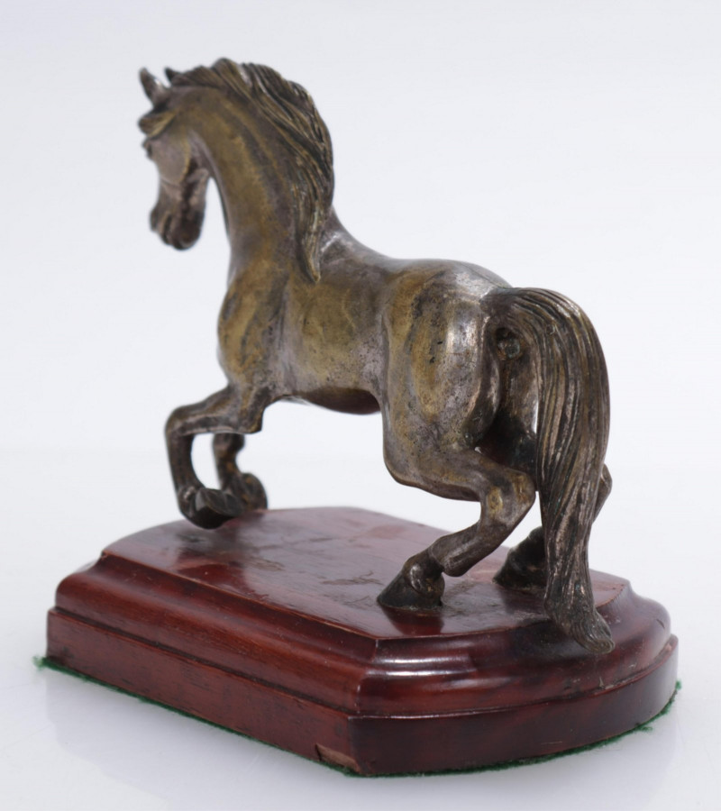 Silvered Bronze Horse