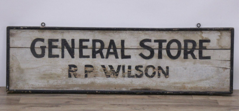 General Store Sign "RP WILSON"