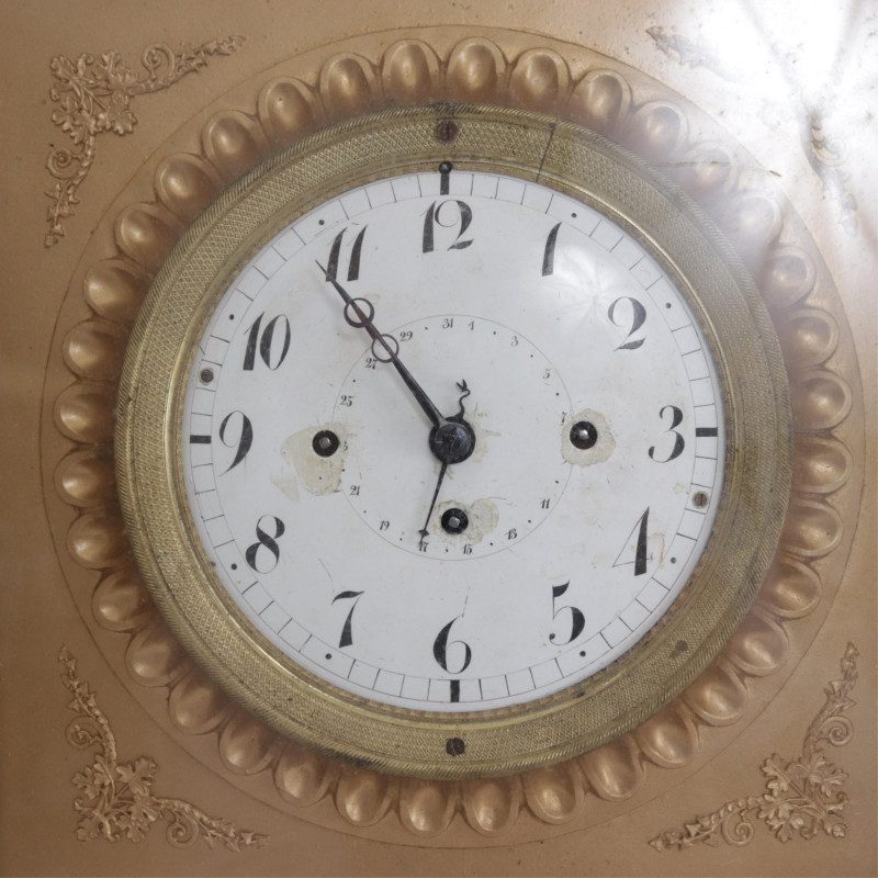 Victorian Giltwood/Composition Wall Clock, 19th C.