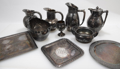 Image for Lot Wilcox; Meriden Silverplate Collection