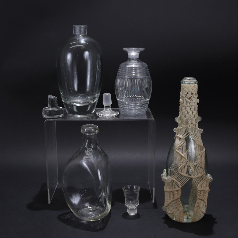 Glass Decanter Barware Group