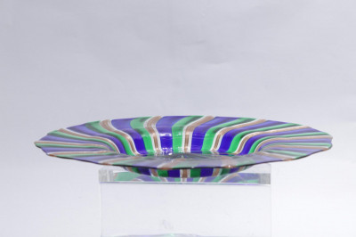 Large Art Glass Bowl