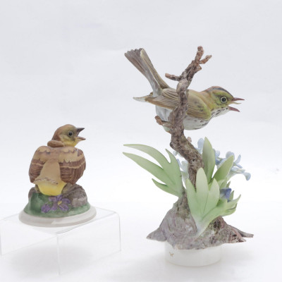 Dorothy Doughty & Boehm Porcelain Bird Groups