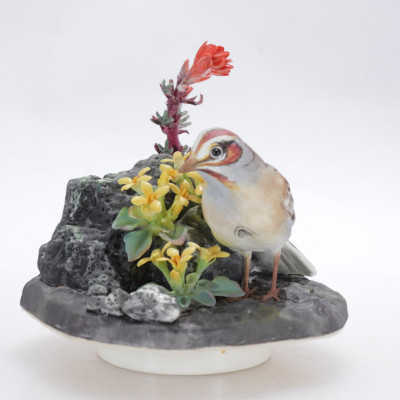 3 Dorothy Doughty Porcelain Bird Groups