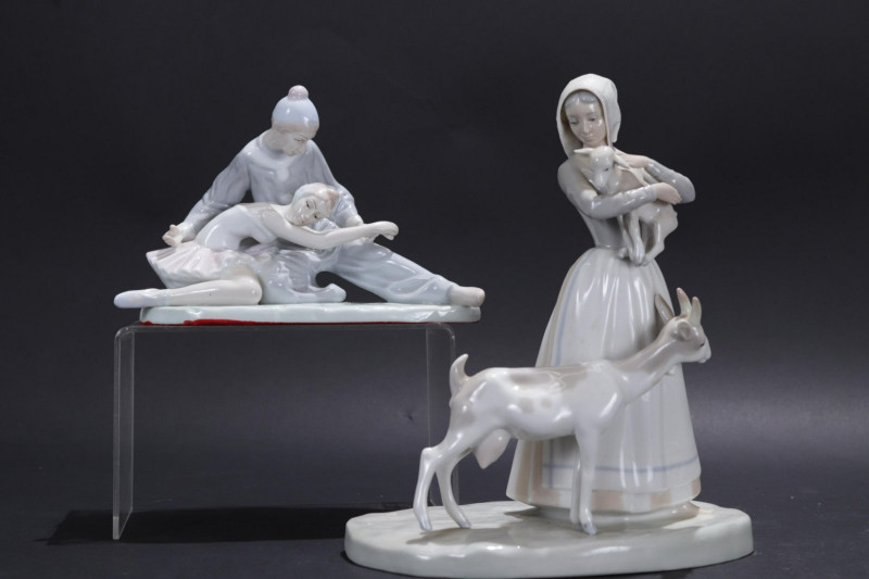 Lladro and Additions Porcelain Figurines