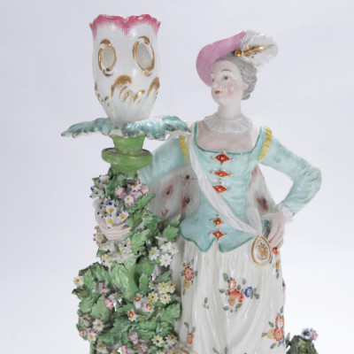 Three German Porcelain Figurines