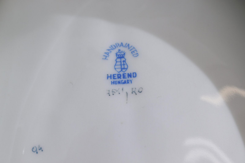 Seven Herend Serving Pieces