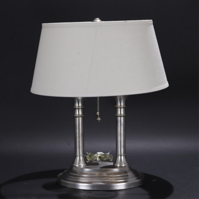 Seven Contemporary Glass Table Lamps